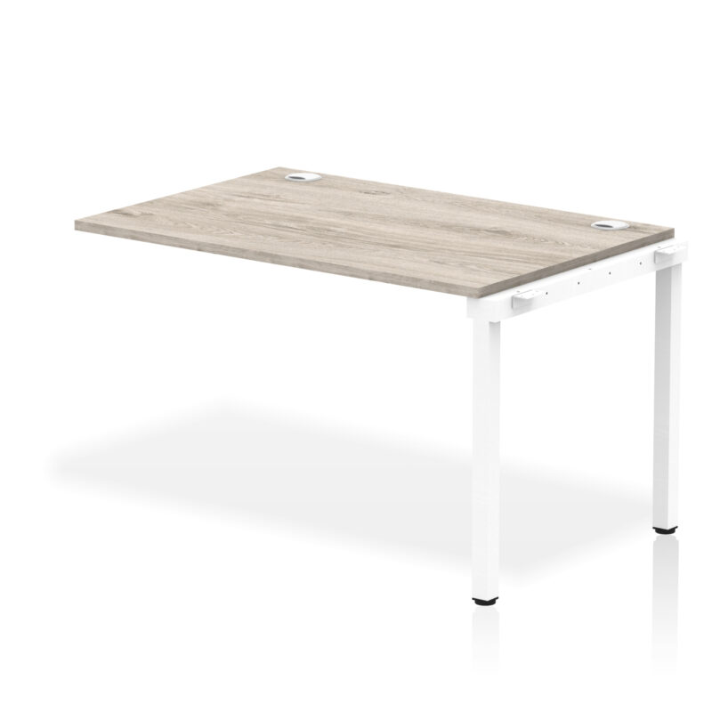Impulse Single Row Bench Desk Extension Kit - Image 4