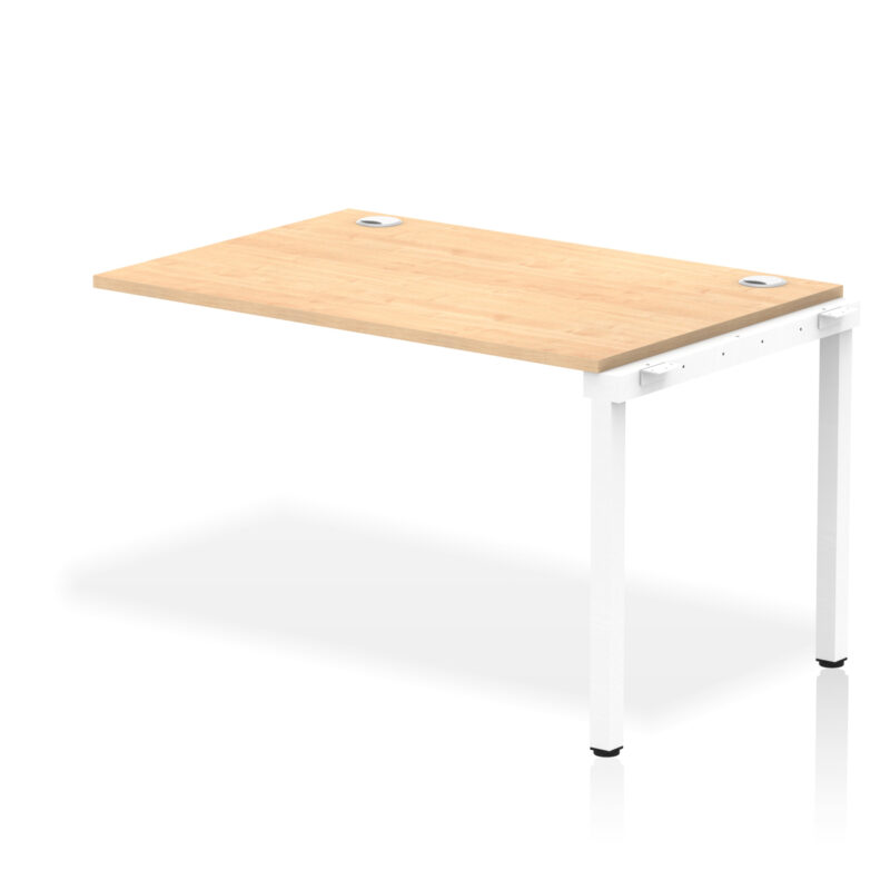Impulse Single Row Bench Desk Extension Kit - Image 6