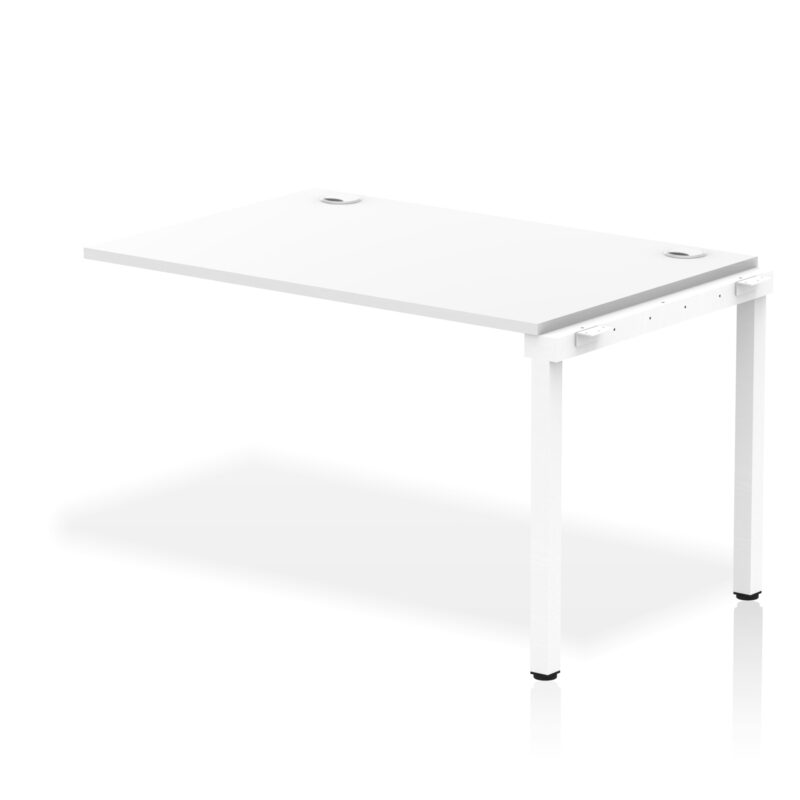 Impulse Single Row Bench Desk Extension Kit - Image 12