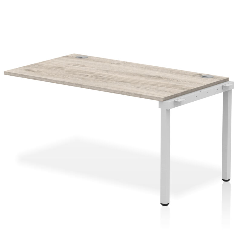 Impulse Single Row Bench Desk Extension Kit - Image 15