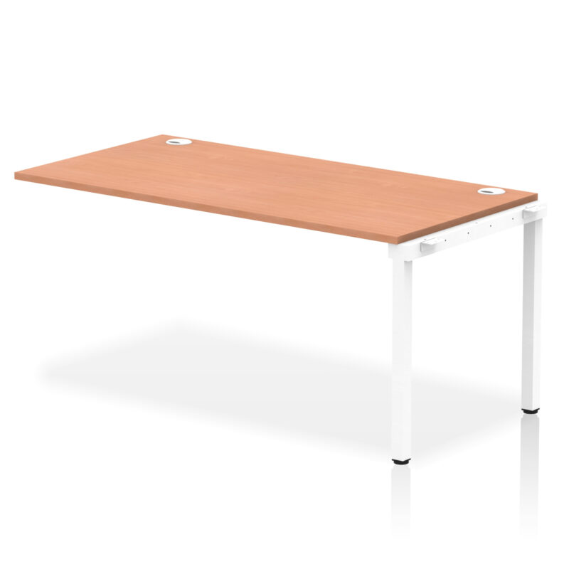 Impulse Single Row Bench Desk Extension Kit - Image 26
