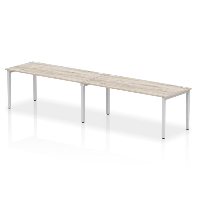 Impulse Single Row Bench Desk - 2 Person - Image 39