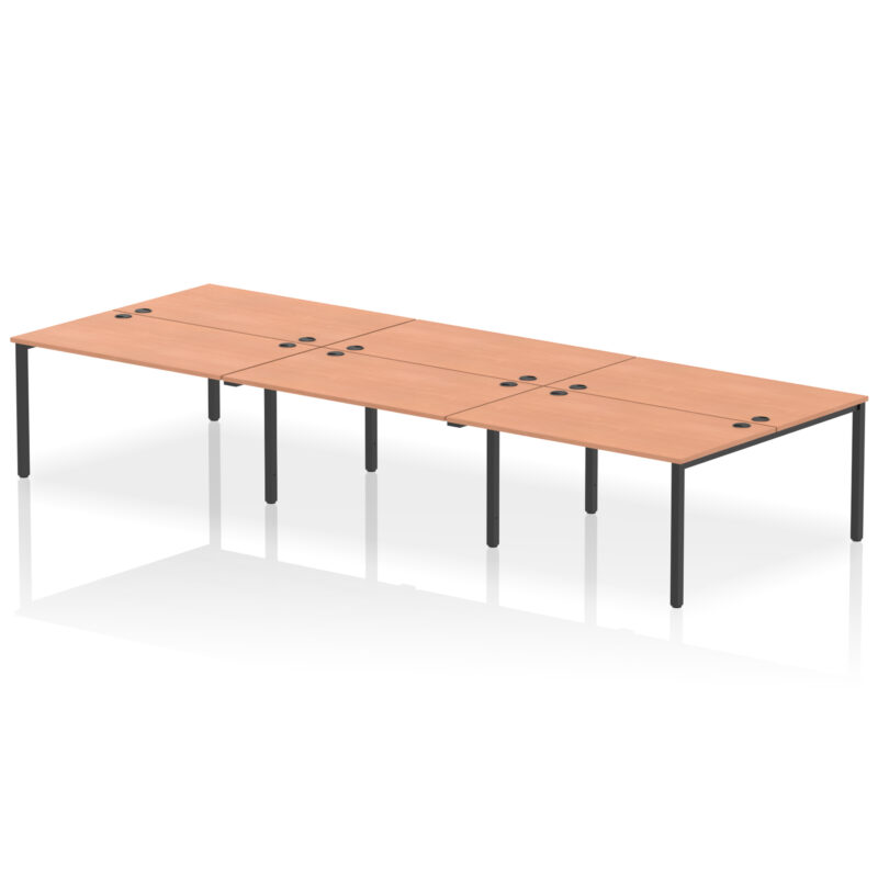 Impulse B2B Bench Desk - 6 Person - Image 58
