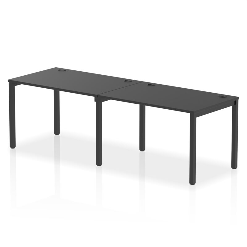 Impulse Single Row Bench Desk - 2 Person - Image 50