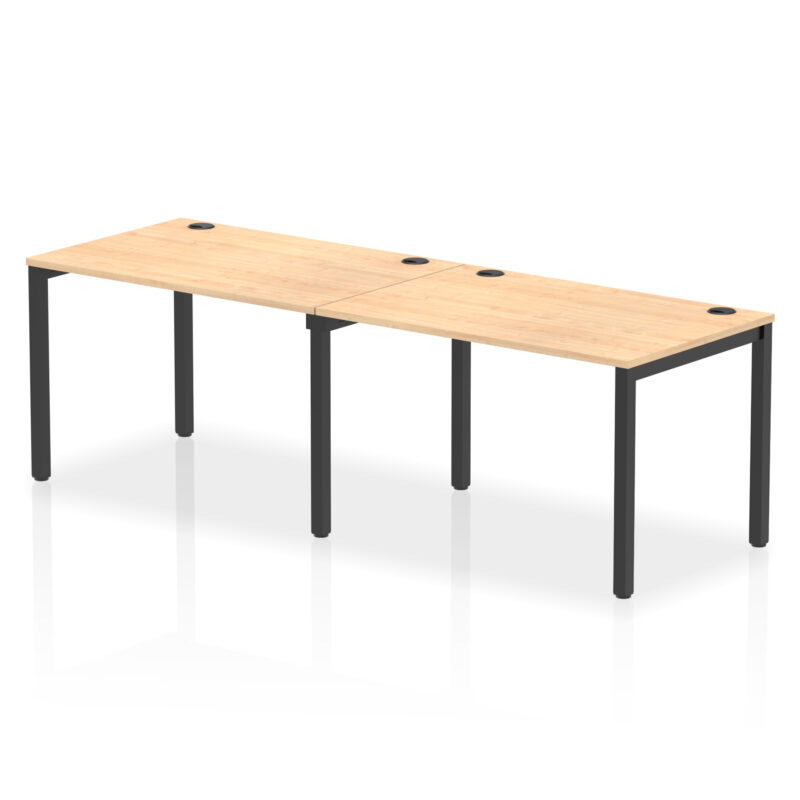 Impulse Single Row Bench Desk - 2 Person - Image 54
