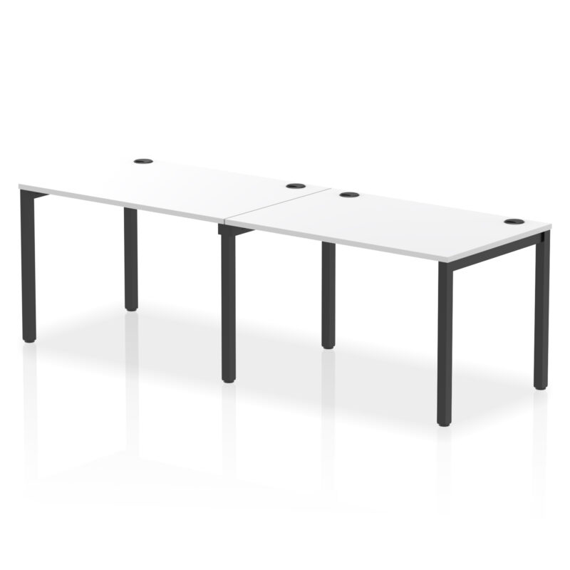 Impulse Single Row Bench Desk - 2 Person - Image 56