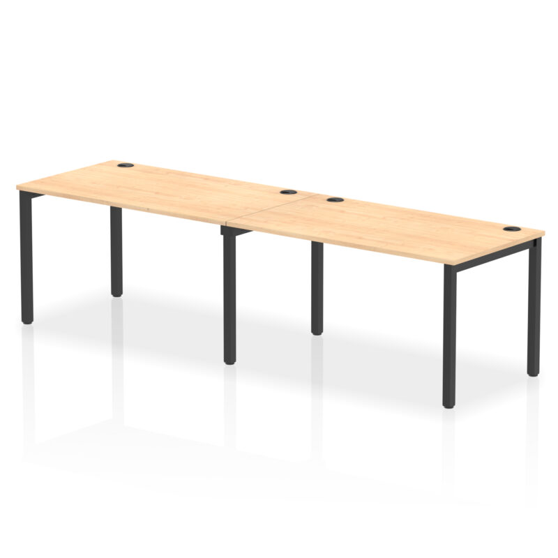 Impulse Single Row Bench Desk - 2 Person - Image 63