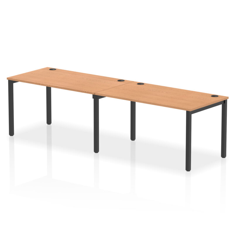 Impulse Single Row Bench Desk - 2 Person - Image 64
