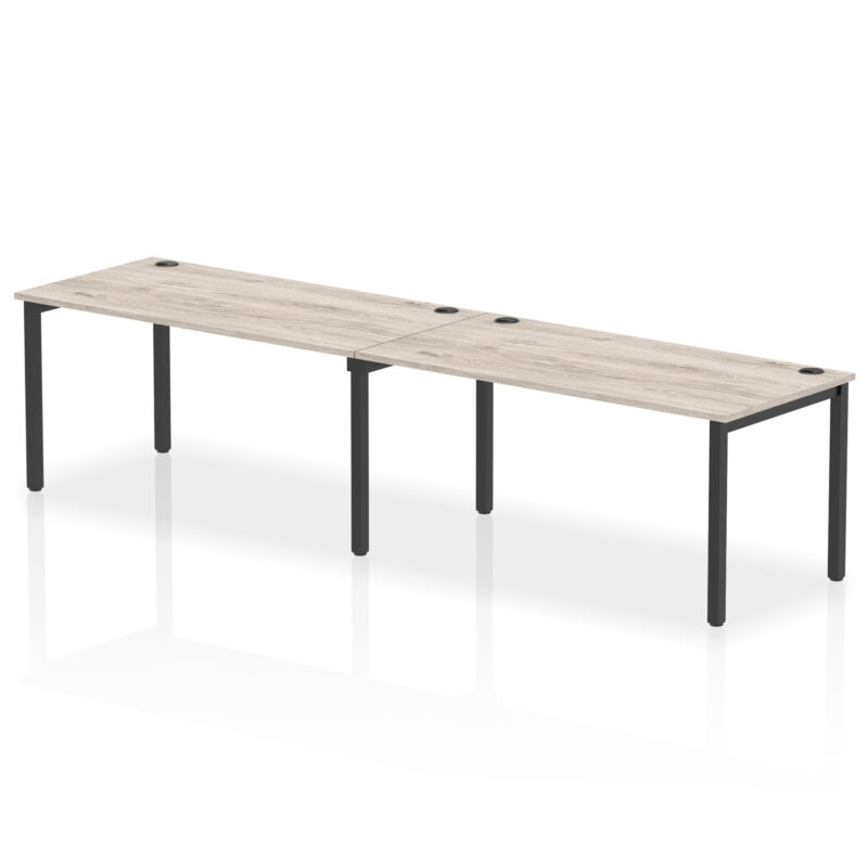 Impulse Single Row Bench Desk - 2 Person - Image 71