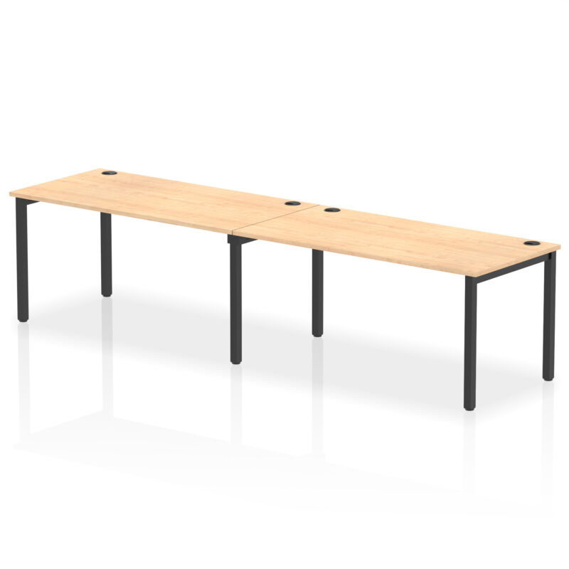 Impulse Single Row Bench Desk - 2 Person - Image 72