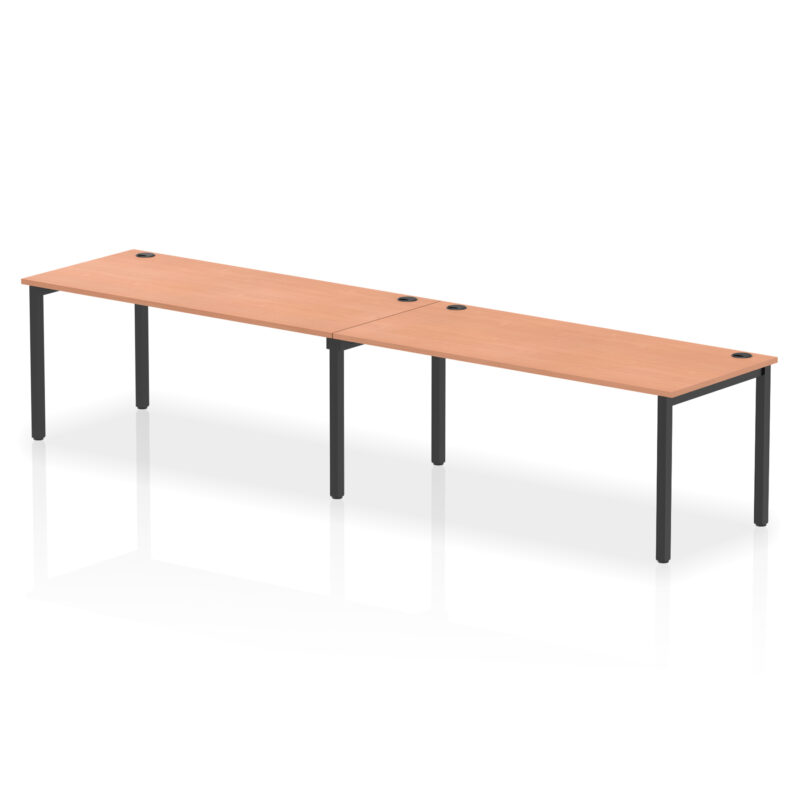 Impulse Single Row Bench Desk - 2 Person - Image 76