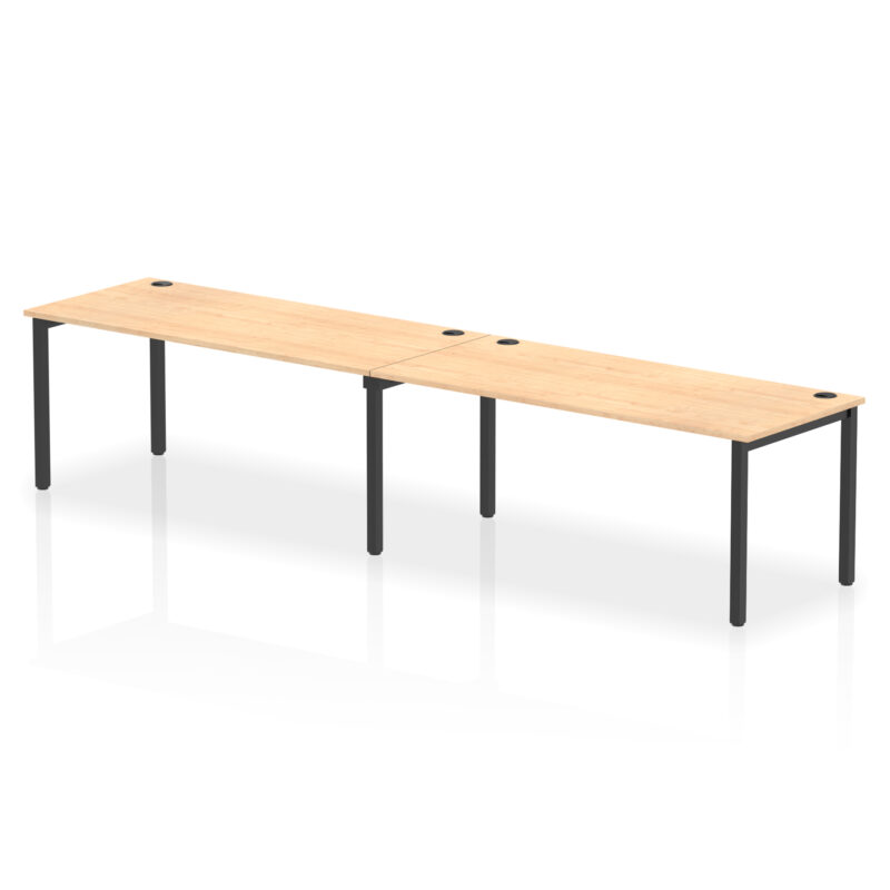 Impulse Single Row Bench Desk - 2 Person - Image 81