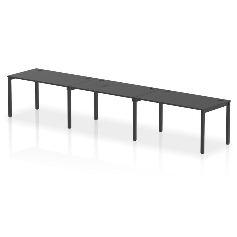 Impulse Single Row Bench Desk - 3 Person - Image 59