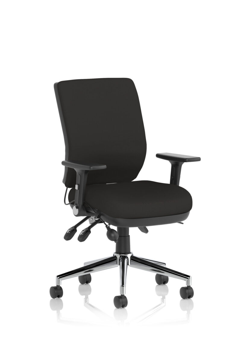 Chiro Medium Back Task Operator Office Chair - Image 17