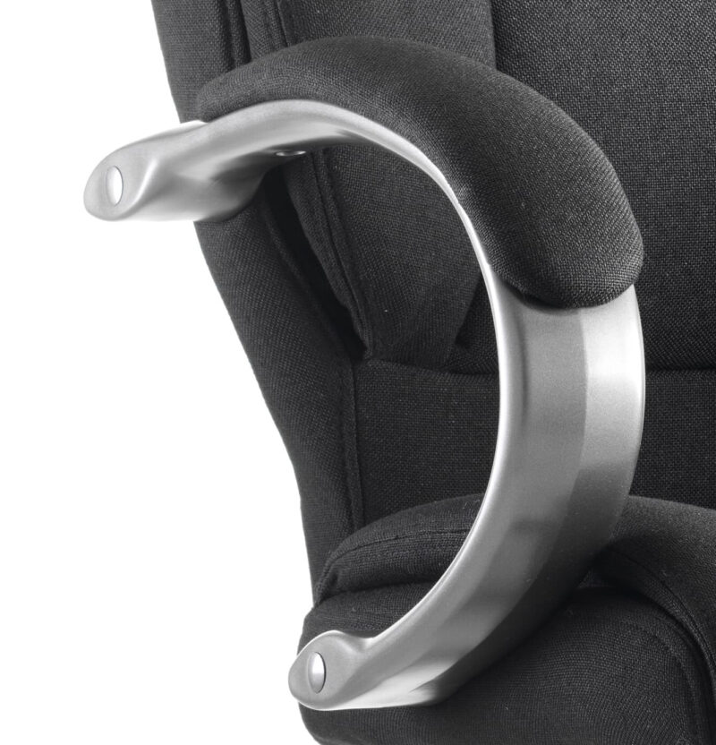 Galloway High Back Cantilever Visitor Chair with Arms - Image 2