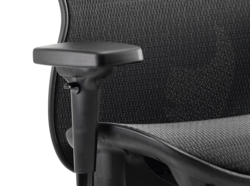 Stealth Shadow High Mesh Back Ergonomic Posture Chair with Arms - Image 10