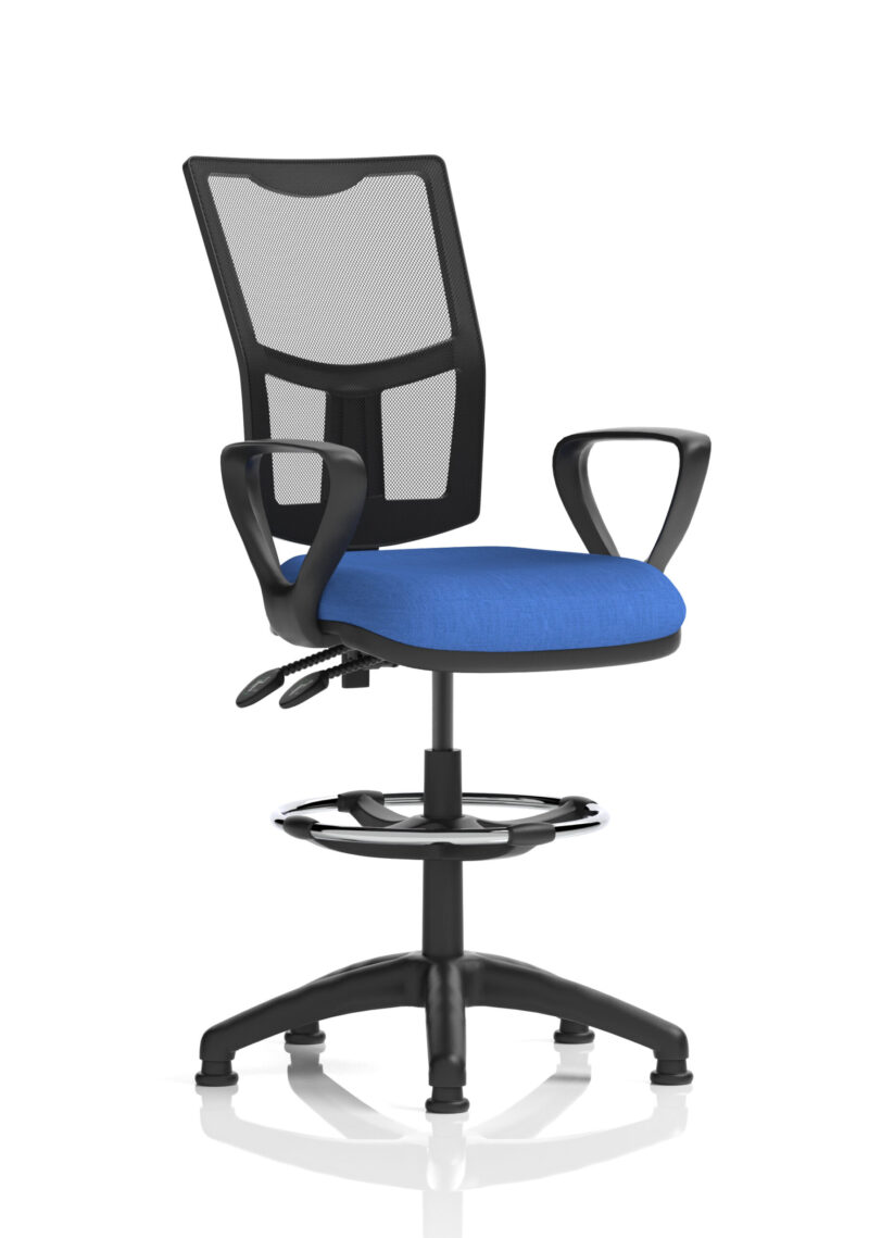 Eclipse Plus II Medium Mesh Back Task Operator Office Chair - Image 14
