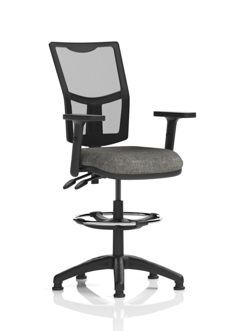 Eclipse Plus II Medium Mesh Back Task Operator Office Chair - Image 23