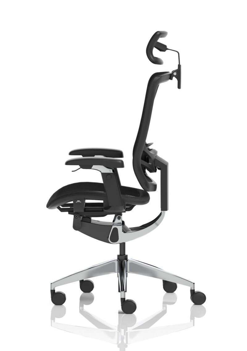 Ergo Click High Back Ergonomic Posture Office Chair with Arms - Image 4