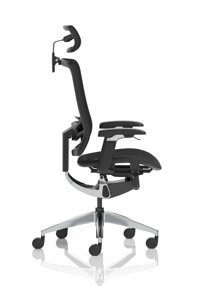Ergo Click High Back Ergonomic Posture Office Chair with Arms - Image 8