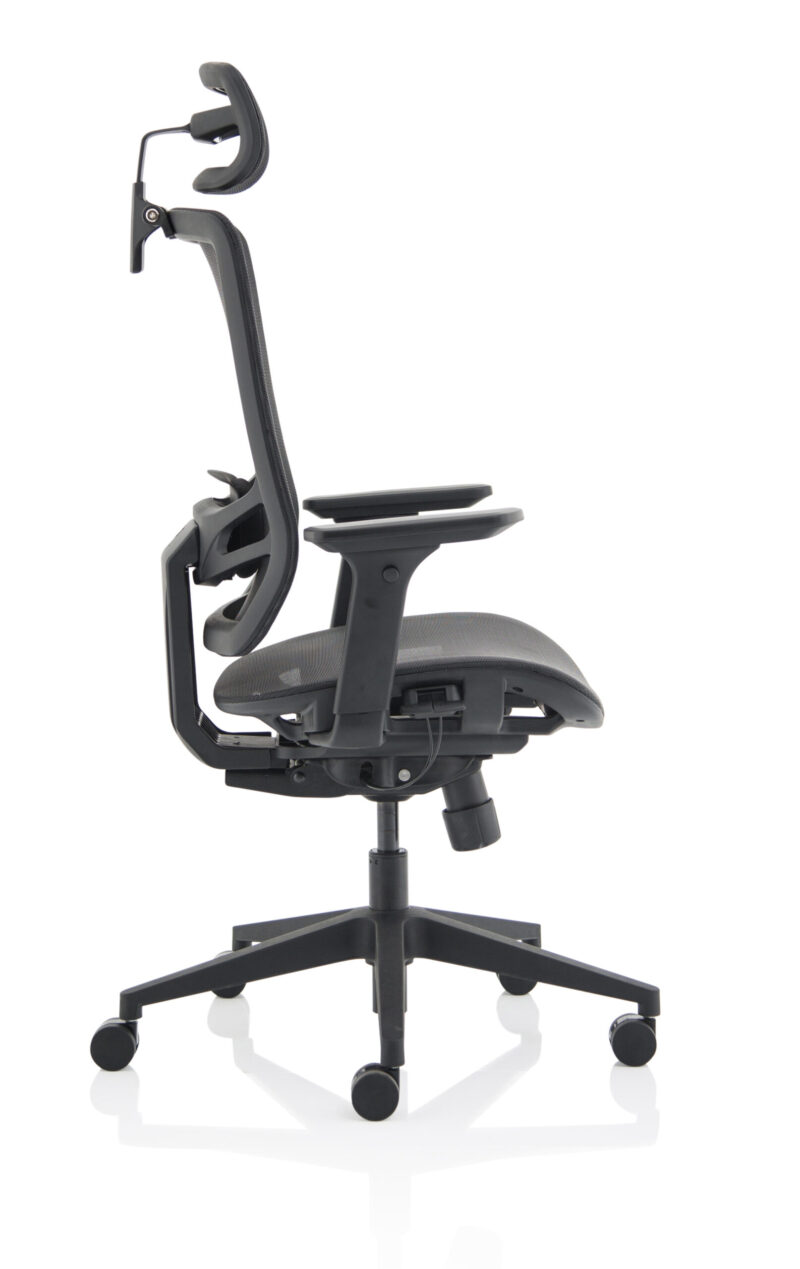 Ergo Twist High Mesh Back Ergonomic Task Operator Office Chair with Arms - Image 23