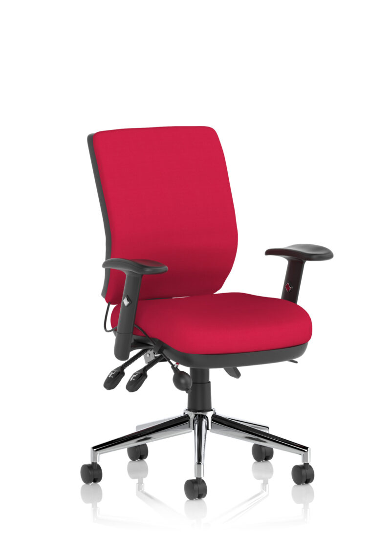 Chiro Medium Back Task Operator Office Chair - Image 35