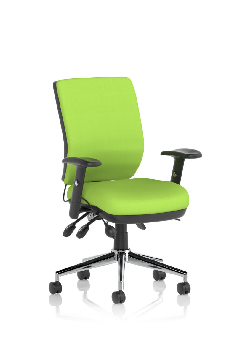 Chiro Medium Back Task Operator Office Chair - Image 43