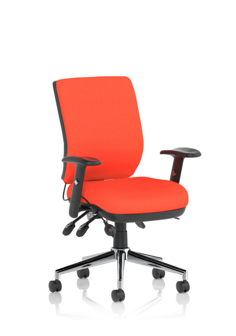 Chiro Medium Back Task Operator Office Chair - Image 55