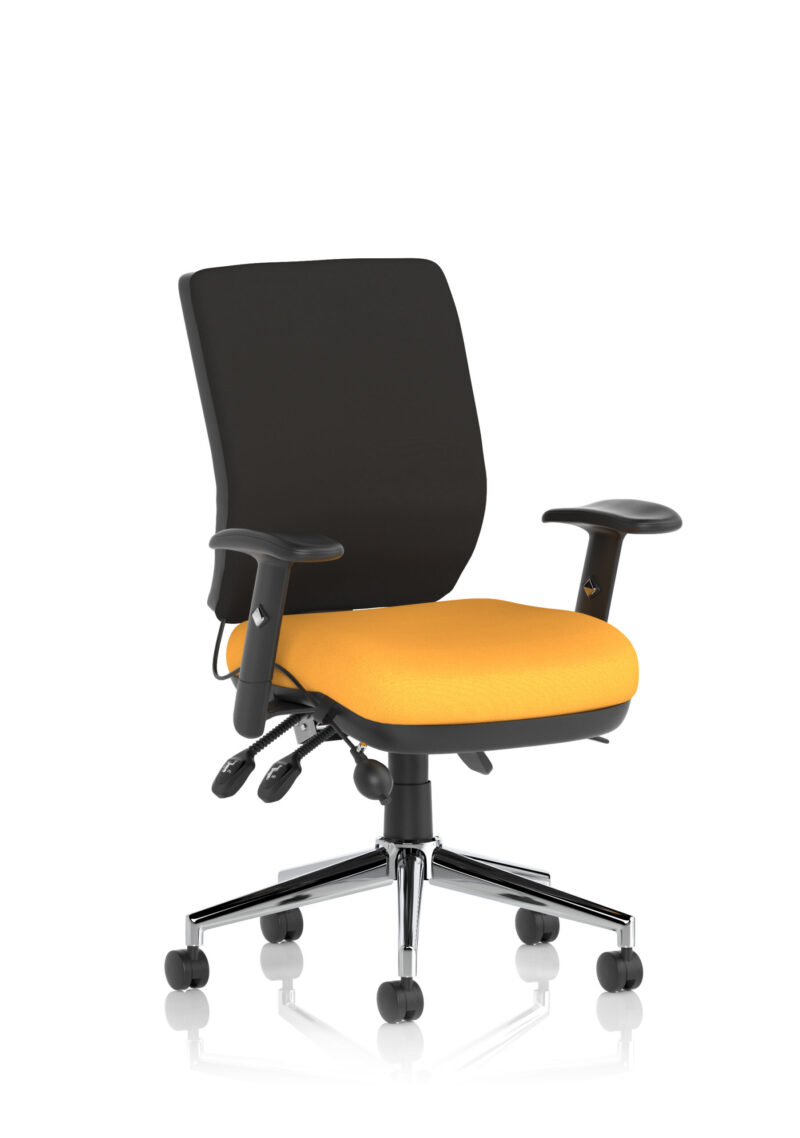 Chiro Medium Back Task Operator Office Chair - Image 62