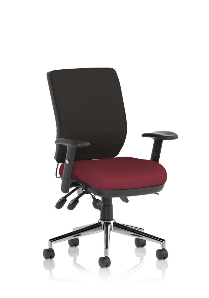 Chiro Medium Back Task Operator Office Chair - Image 70