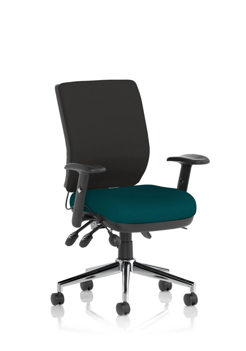 Chiro Medium Back Task Operator Office Chair - Image 78