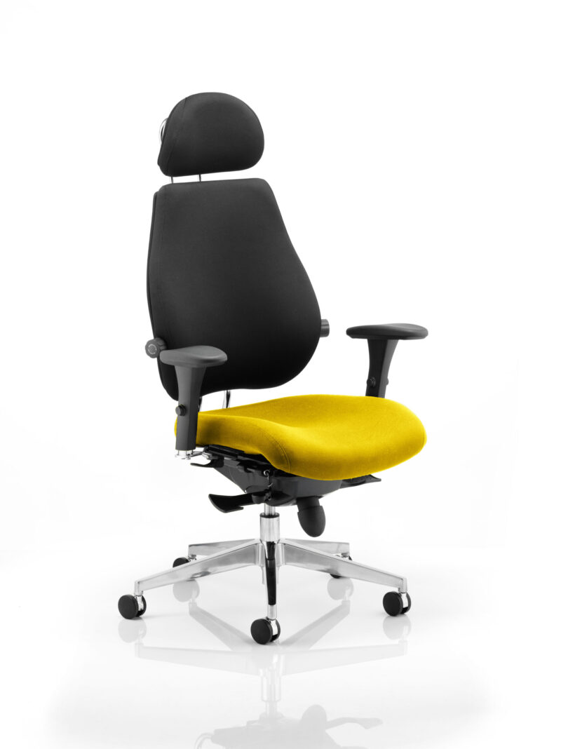 Chiro Plus Ultimate High Back Ergonomic Posture Chair with Arms and Headrest - Image 21