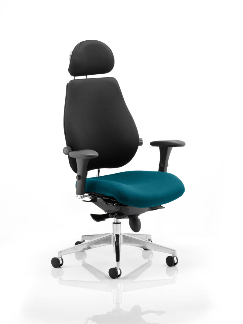 Chiro Plus Ultimate High Back Ergonomic Posture Chair with Arms and Headrest - Image 23