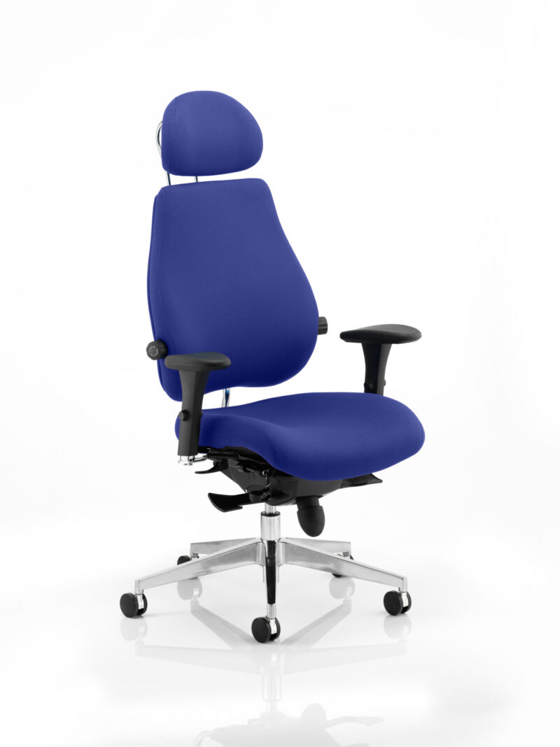 Chiro Plus Ultimate High Back Ergonomic Posture Chair with Arms and Headrest - Image 27
