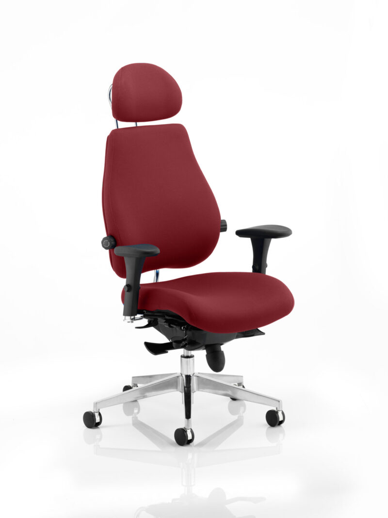 Chiro Plus Ultimate High Back Ergonomic Posture Chair with Arms and Headrest - Image 30