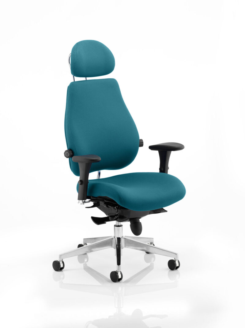 Chiro Plus Ultimate High Back Ergonomic Posture Chair with Arms and Headrest - Image 31