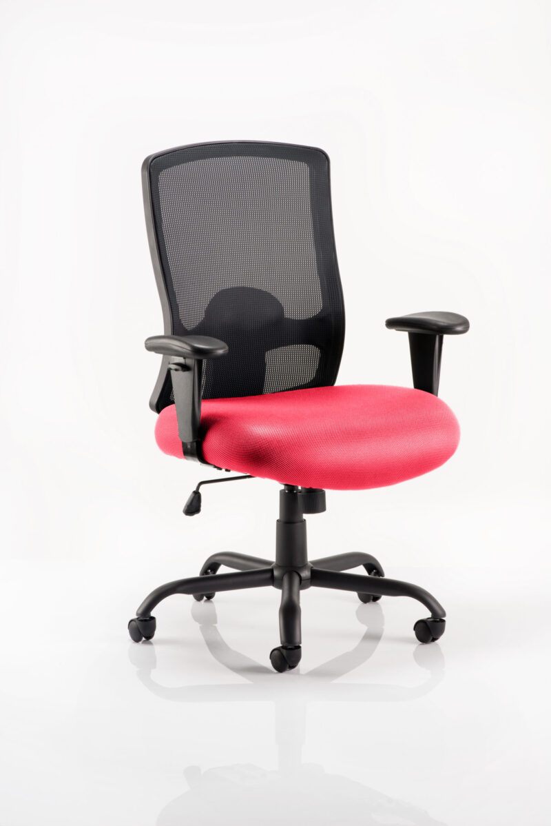 Portland HD High Back Heavy Duty Task Operator Office Chair with Arms - Image 9