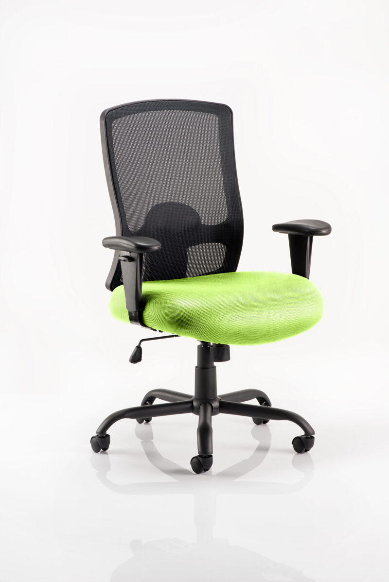 Portland HD High Back Heavy Duty Task Operator Office Chair with Arms - Image 10