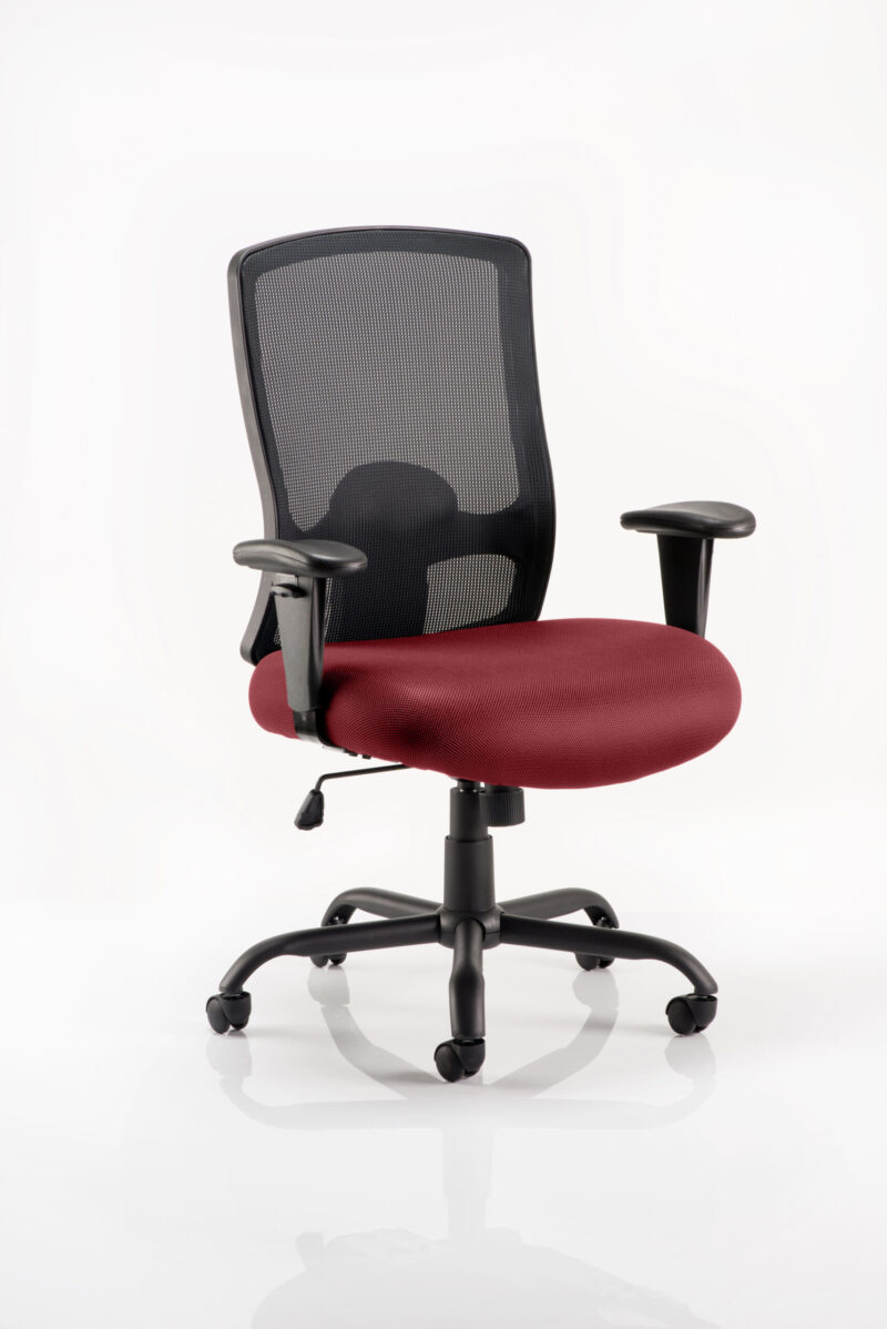 Portland HD High Back Heavy Duty Task Operator Office Chair with Arms - Image 14