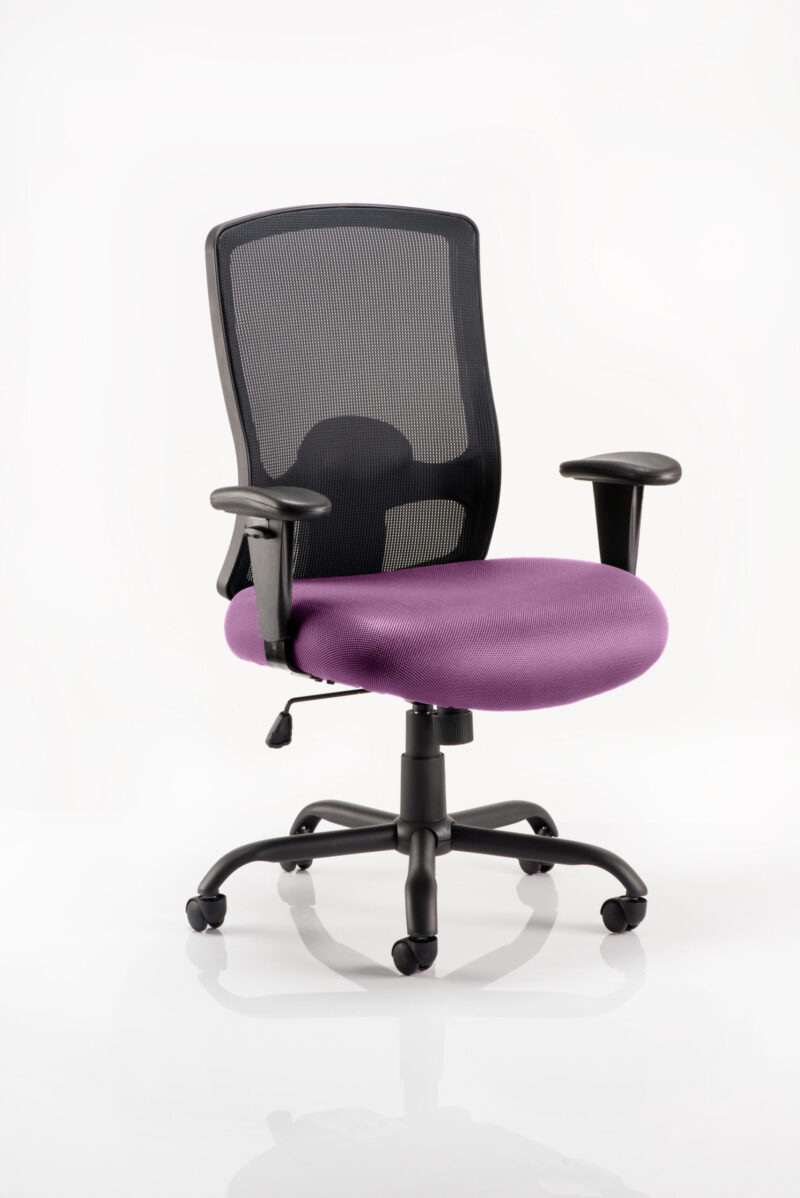Portland HD High Back Heavy Duty Task Operator Office Chair with Arms - Image 16