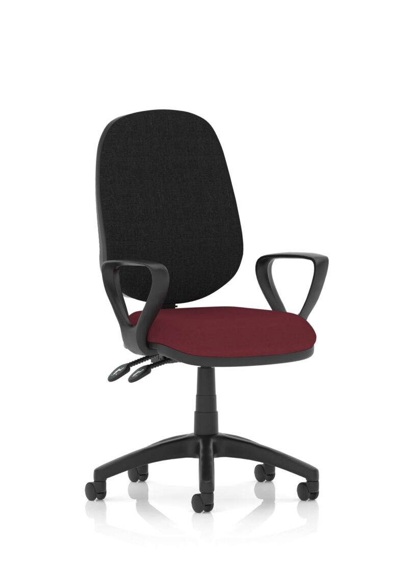 Eclipse Plus II Medium Back Task Operator Office Chair - Image 141