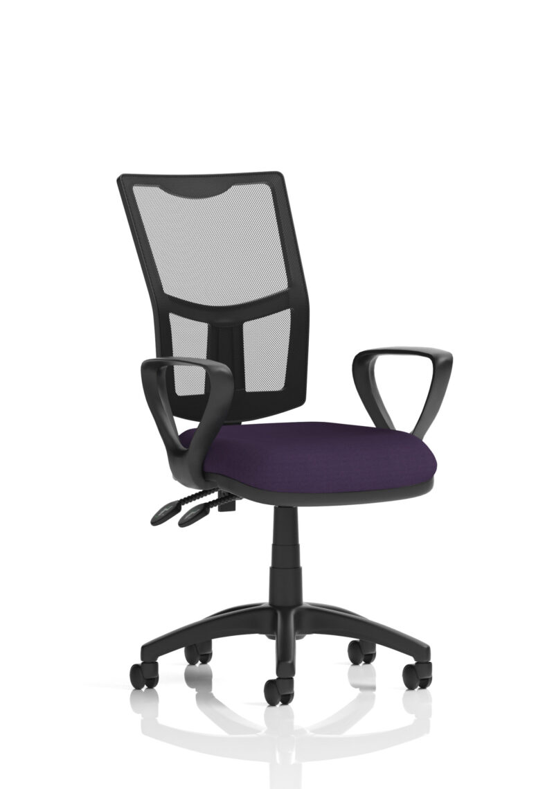 Eclipse Plus II Medium Mesh Back Task Operator Office Chair - Image 54