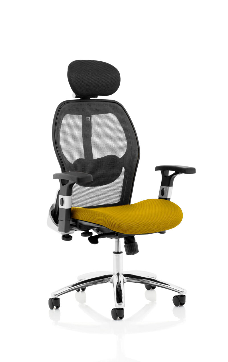Sanderson II High Mesh Back Executive Office Chair - Image 7