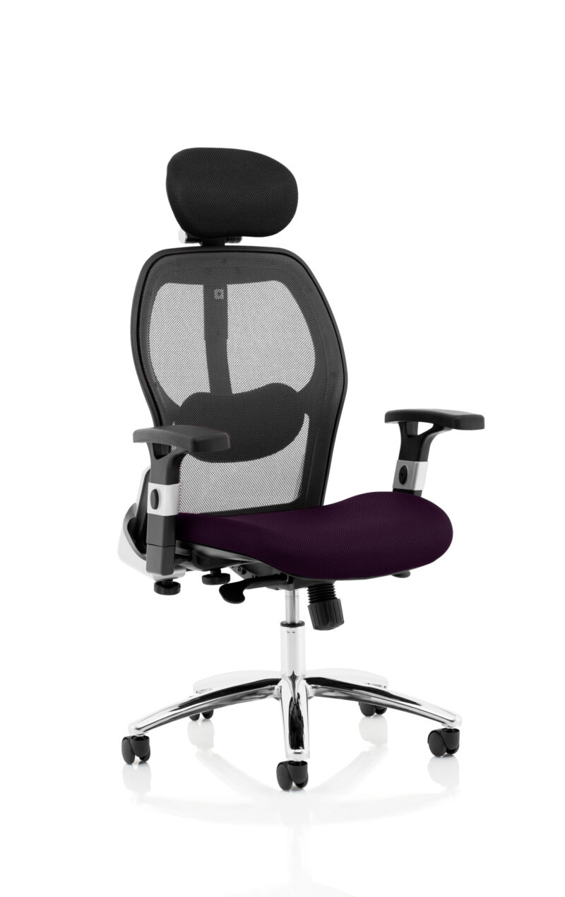 Sanderson II High Mesh Back Executive Office Chair - Image 9