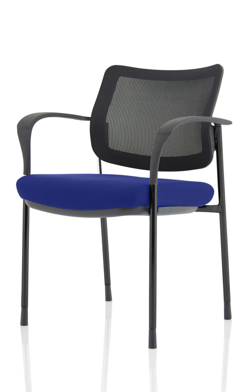 Brunswick Deluxe Medium Back Stacking Visitor Office Chair with Arms - Image 44