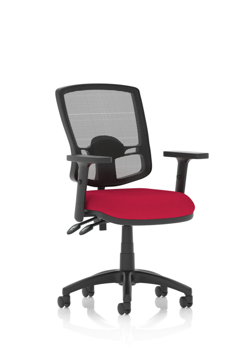 Eclipse Plus II Deluxe Mesh Back Task Operator Office Chair - Image 31