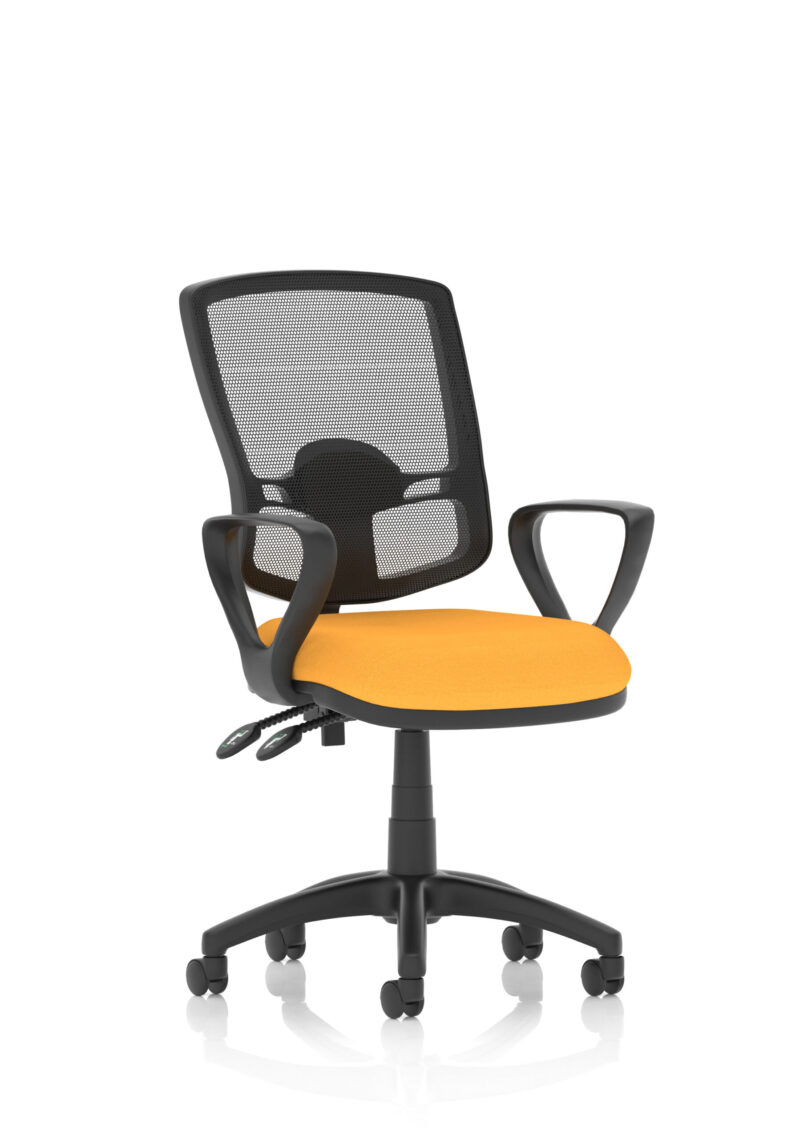 Eclipse Plus II Deluxe Mesh Back Task Operator Office Chair - Image 42