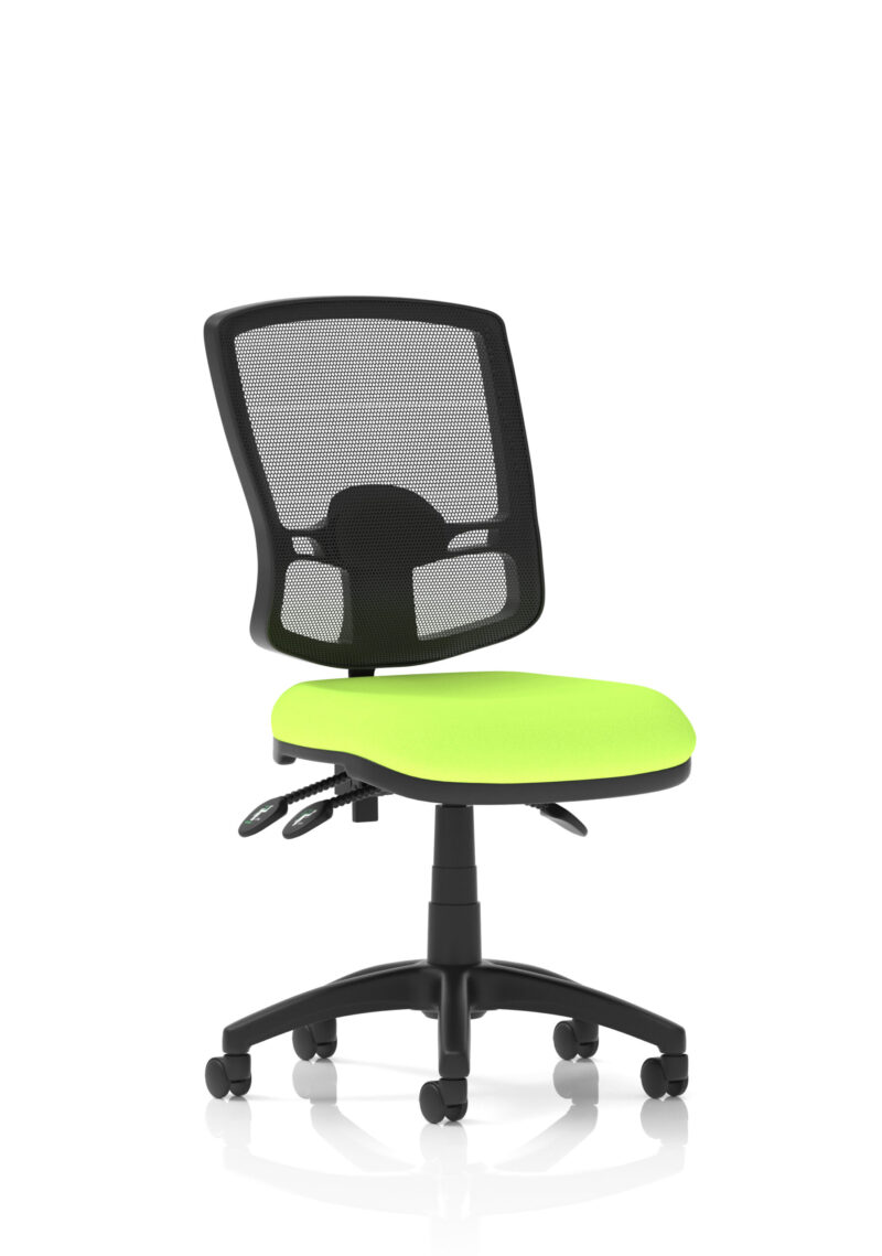 Eclipse Plus III Deluxe Medium Mesh Back Task Operator Office Chair - Image 33