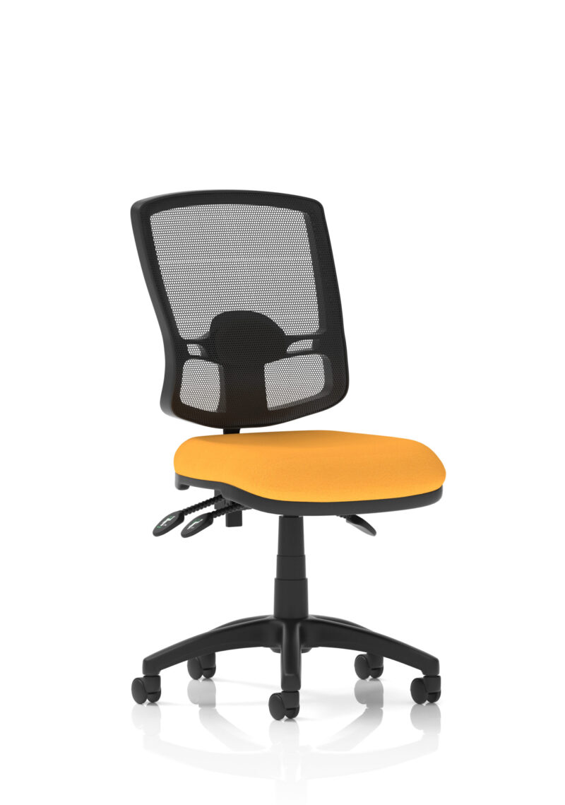 Eclipse Plus III Deluxe Medium Mesh Back Task Operator Office Chair - Image 36