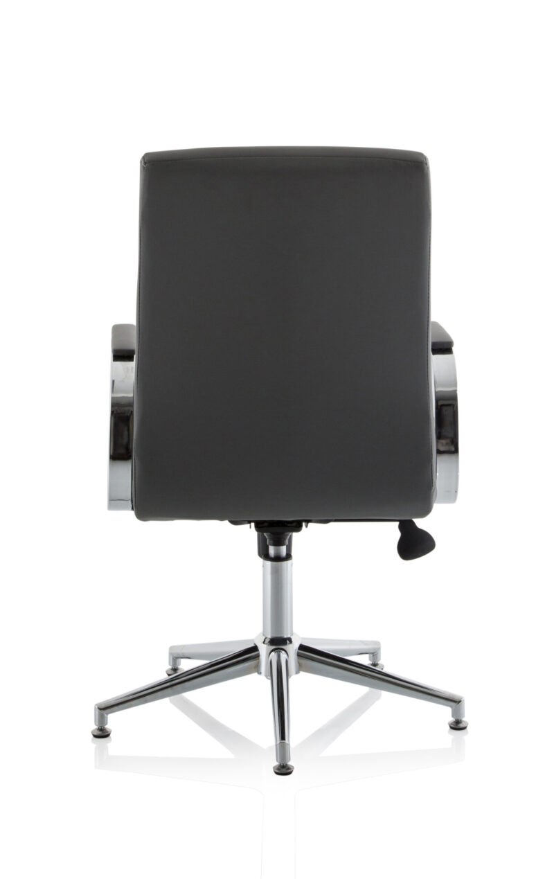 Ezra Medium Back Leather Executive Office Chair with Arms - Image 49